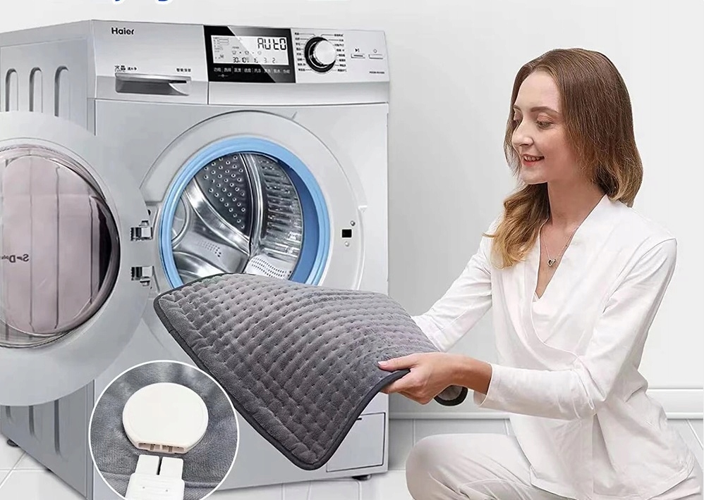 DUŻA PODUSZKA ELEKTRYCZNA PODGRZEWANA TERMOFOR MATA ROZGRZEWAJĄCA XL 40x30 Marka Lewer
